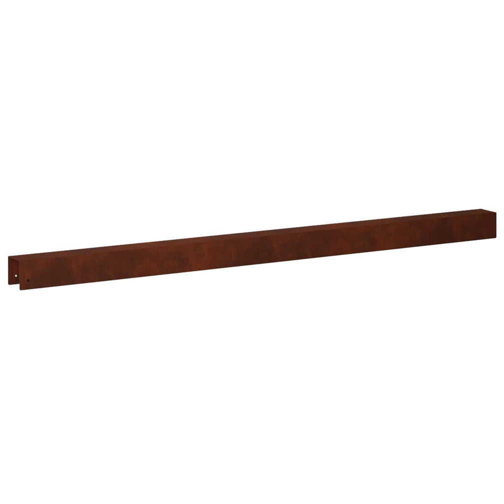 vidaXL Profil nakładkowy ogrodowy 20 szt. 100 x 5 x 5 cm