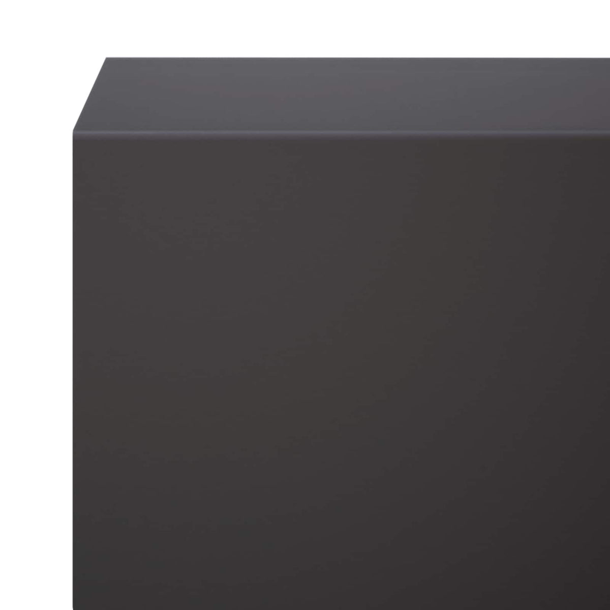 vidaXL Profil nakładkowy ogrodowy 10 szt. 100 x 6 x 5 cm Stal Czarny