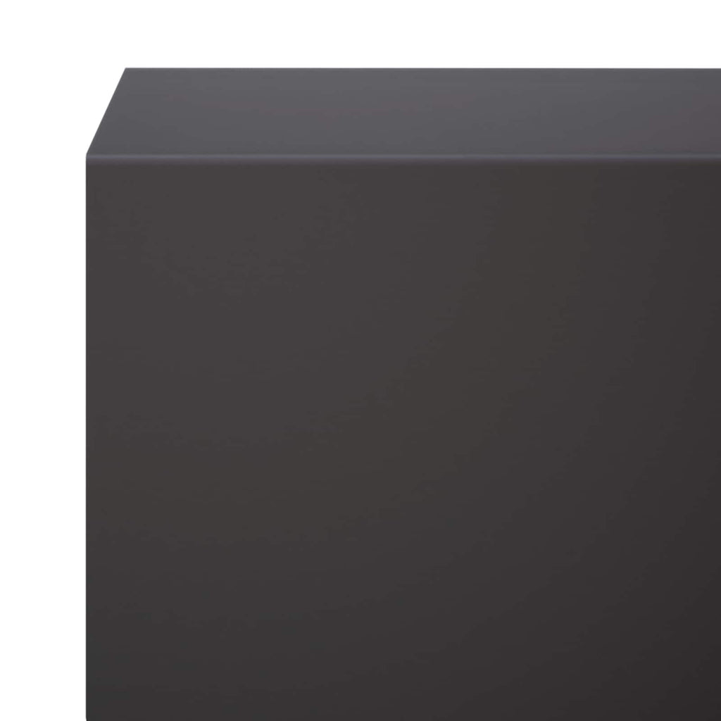 vidaXL Profil nakładkowy ogrodowy 20 szt. 100 x 6 x 5 cm Stal Czarny