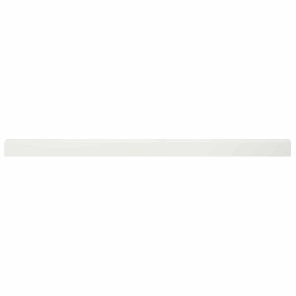 vidaXL Profil nakładkowy ogrodowy 10 szt. 100 x 6 x 5 cm Stal Biały