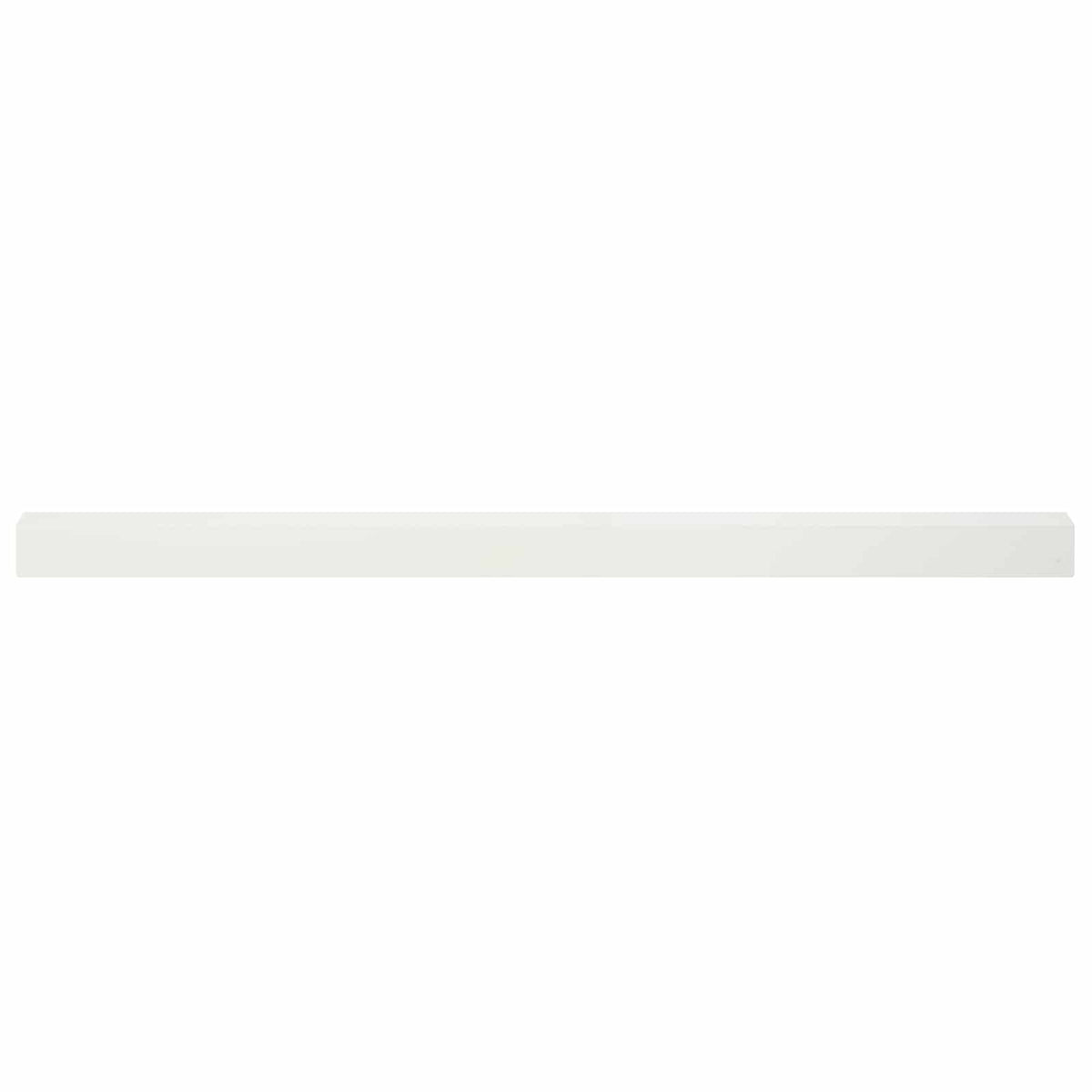 vidaXL Profil nakładkowy ogrodowy 10 szt. 100 x 6 x 5 cm Stal Biały