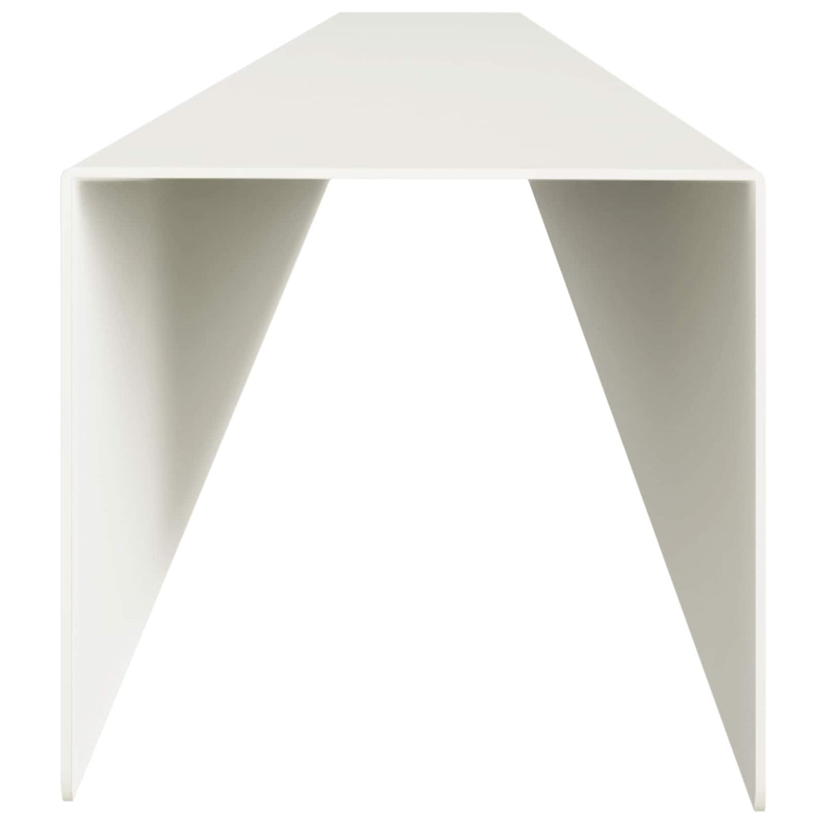 vidaXL Profil nakładkowy ogrodowy 20 szt. 100 x 6 x 5 cm Stal Biały