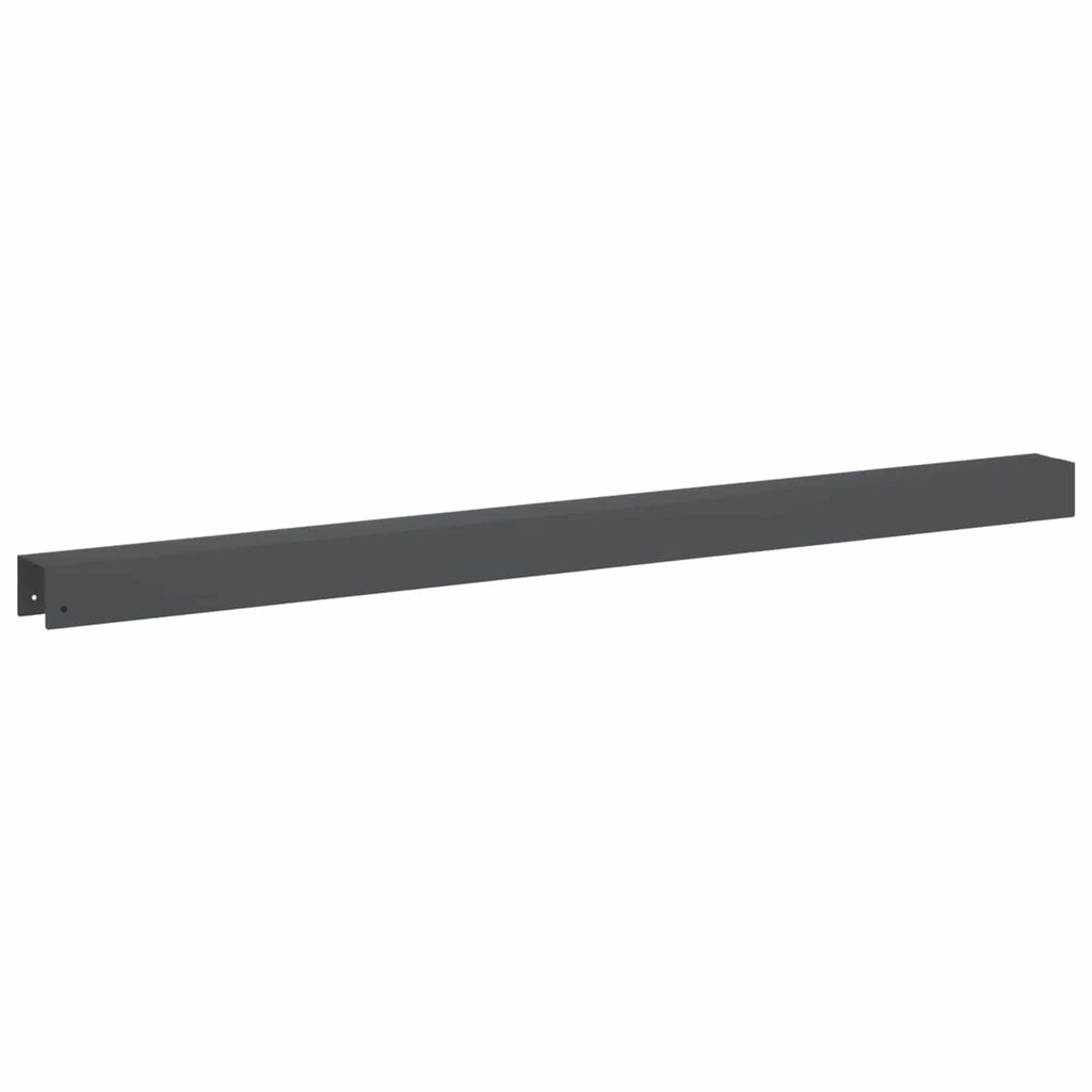vidaXL Profil nakładkowy ogrodowy 20 szt. 100 x 6 x 5 cm Stal