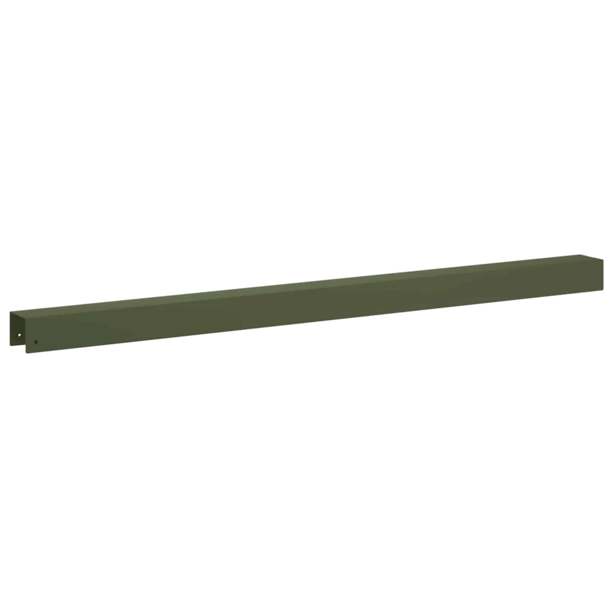 vidaXL Profil nakładkowy ogrodowy 20 szt. 100 x 6 x 5 cm Stal