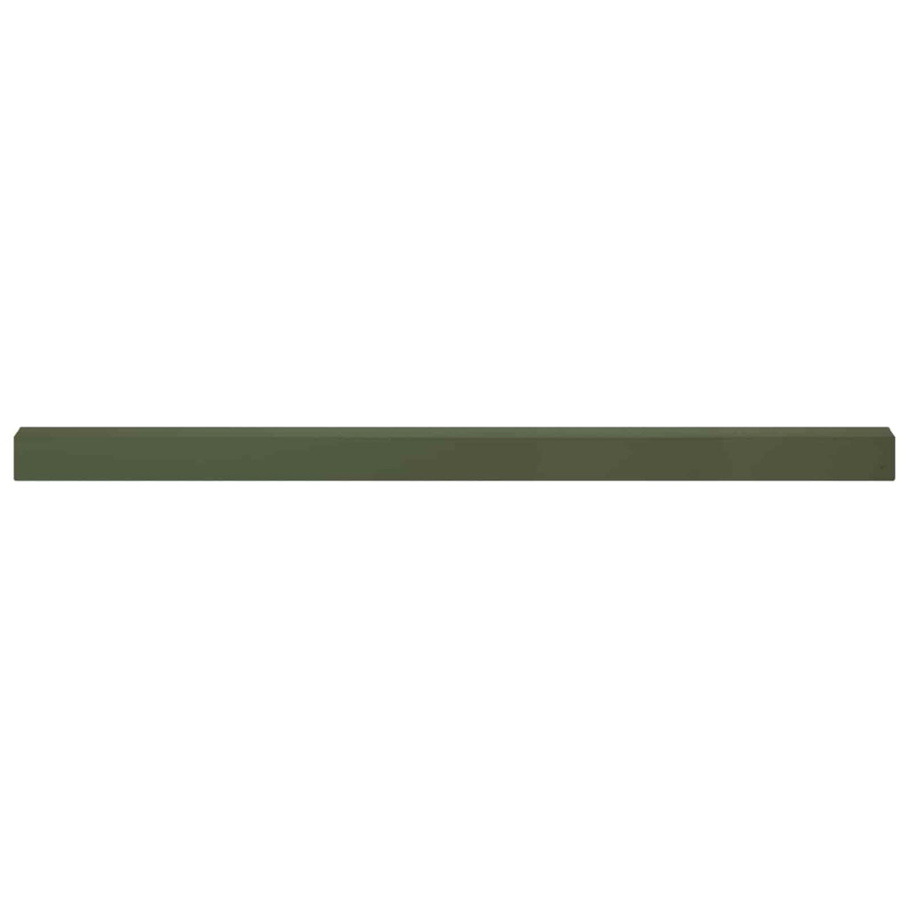 vidaXL Profil nakładkowy ogrodowy 20 szt. 100 x 6 x 5 cm Stal