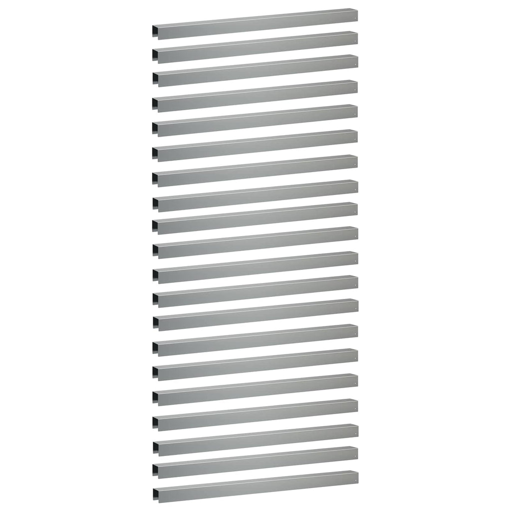 vidaXL Profil nakładkowy ogrodowy 20 szt. 100 x 6 x 5 cm