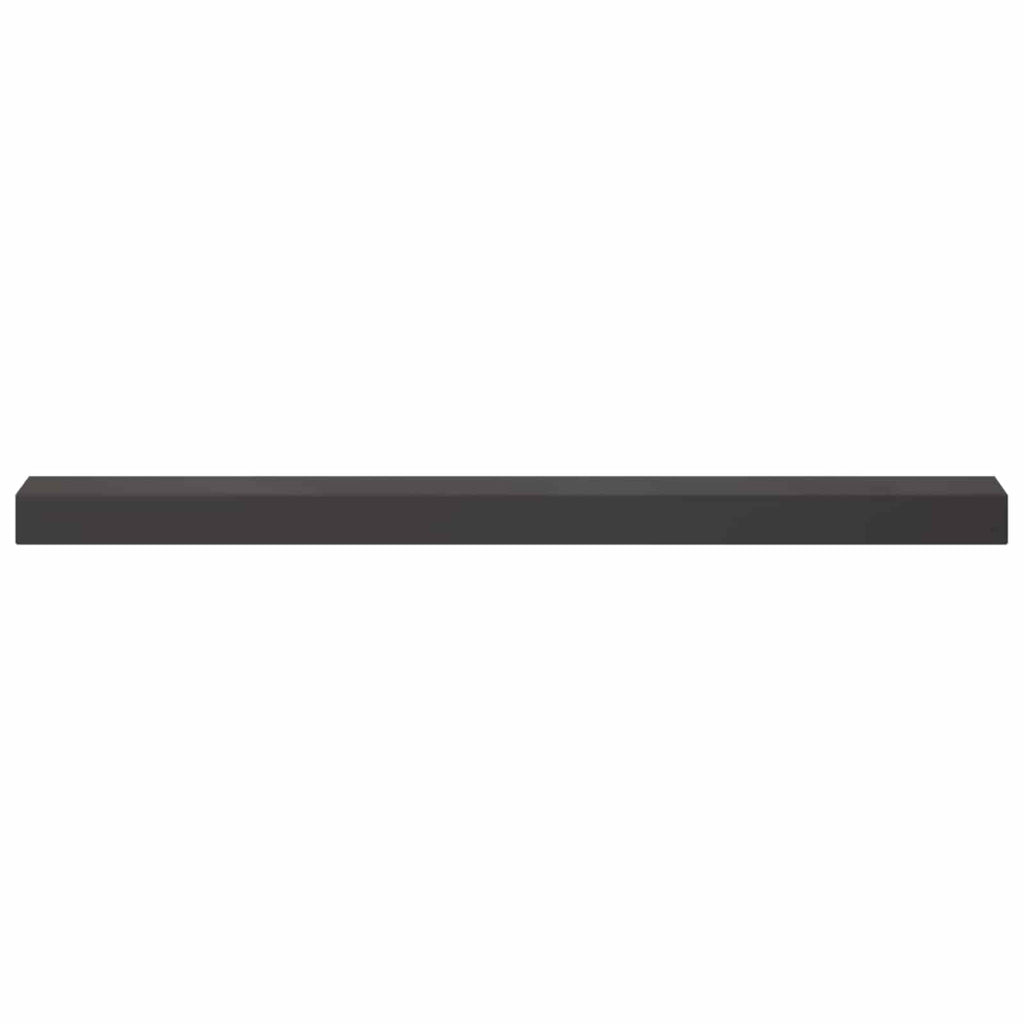 vidaXL Profil nakładkowy ogrodowy 2 szt. 100 x 10 x 5 cm Stal Czarny
