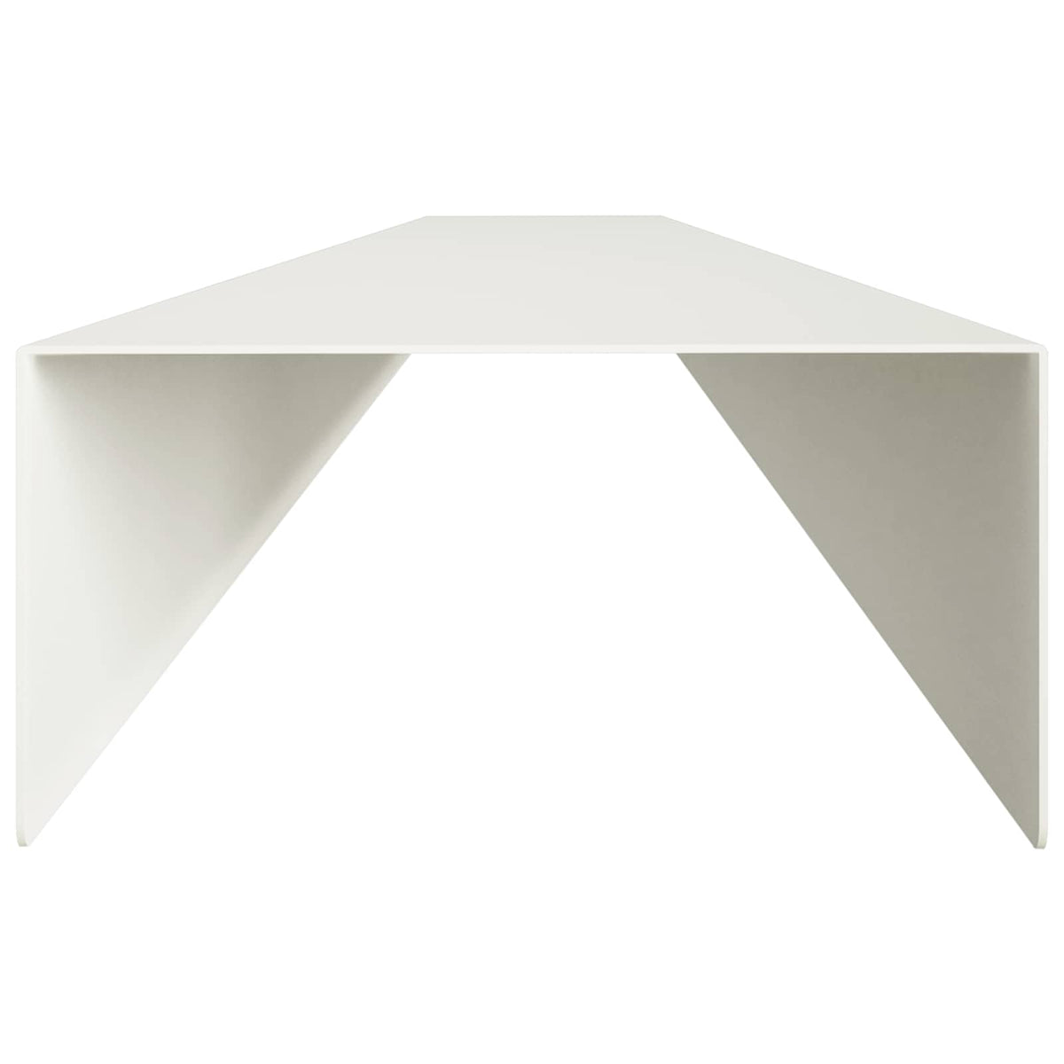 vidaXL Profil nakładkowy ogrodowy 2 szt. 100 x 10 x 5 cm Stal Biały