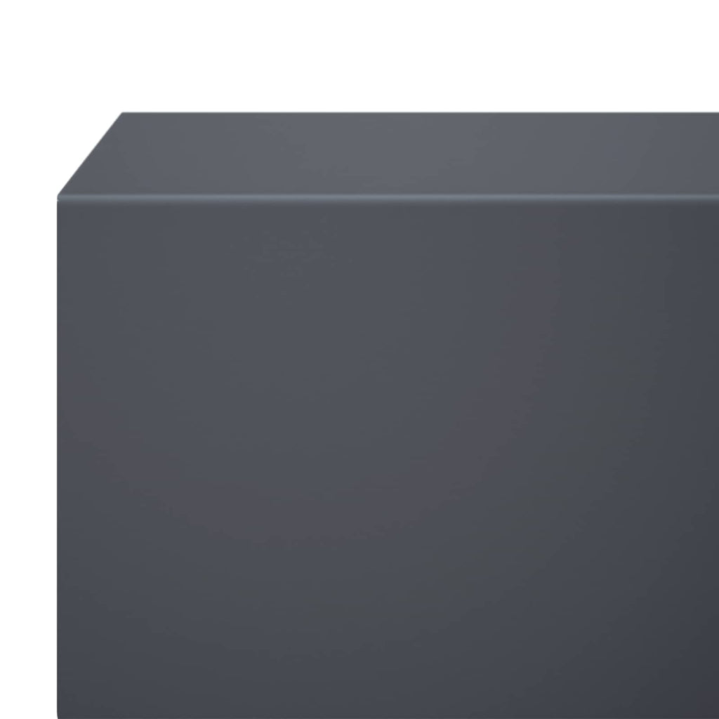 vidaXL Profil nakładkowy ogrodowy 2 szt. 100 x 10 x 5 cm Stal