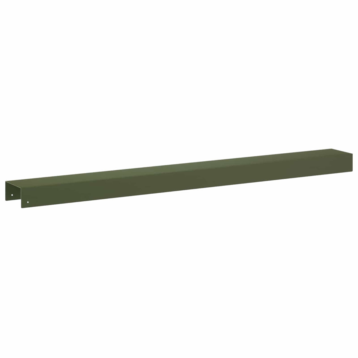 vidaXL Profil nakładkowy ogrodowy 2 szt. 100 x 10 x 5 cm Stal