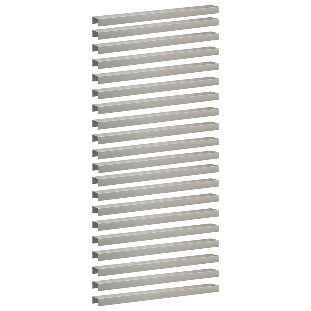 vidaXL Profil nakładkowy ogrodowy 20 szt. 100 x 10 x 5 cm