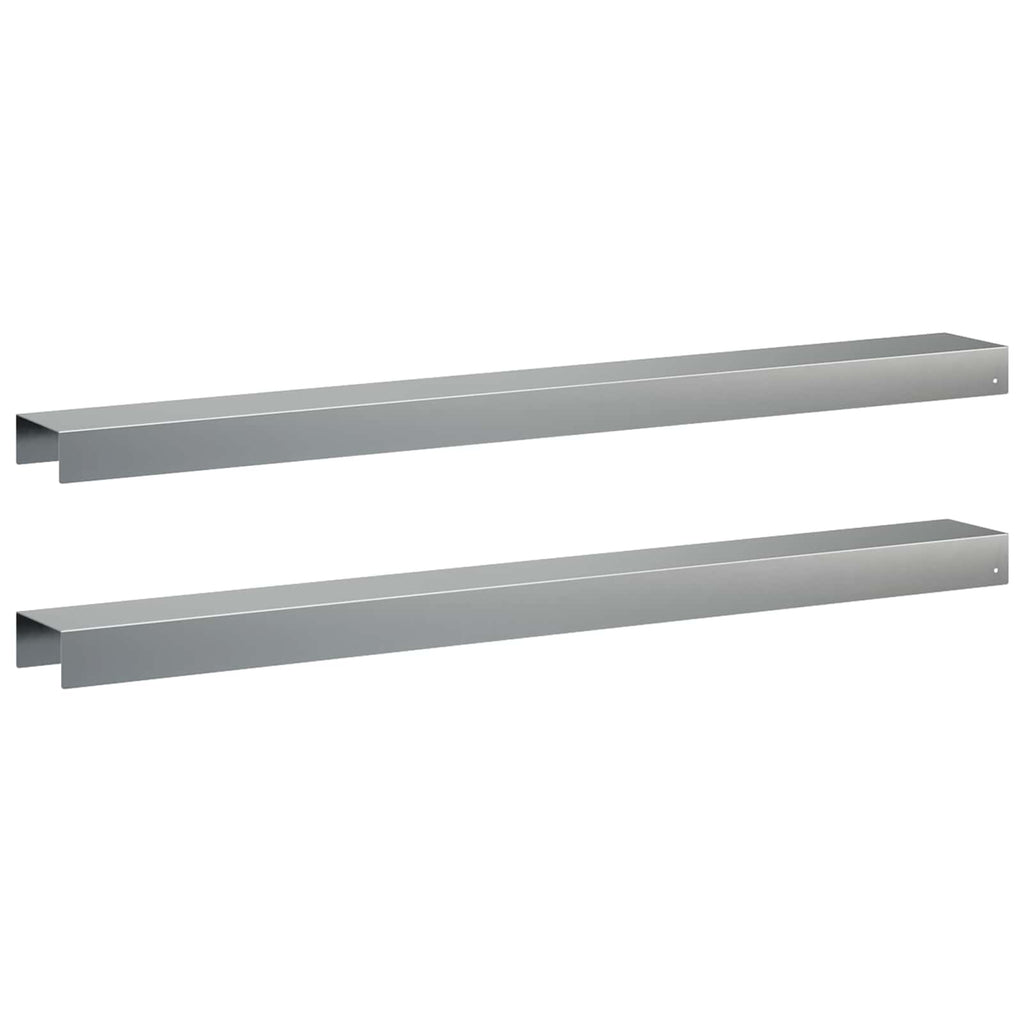vidaXL Profil nakładkowy ogrodowy 2 szt. 100 x 10 x 5 cm