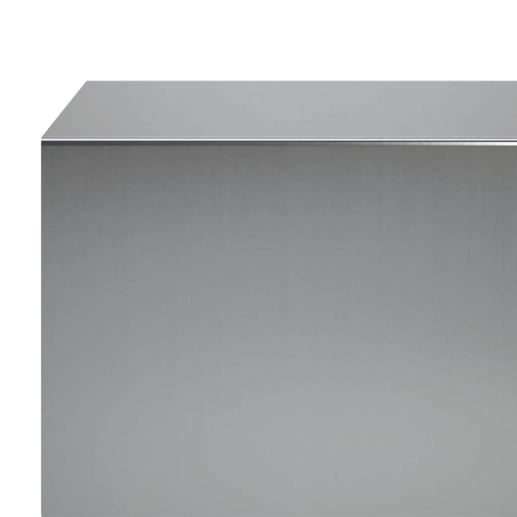 vidaXL Profil nakładkowy ogrodowy 10 szt. 100 x 10 x 5 cm