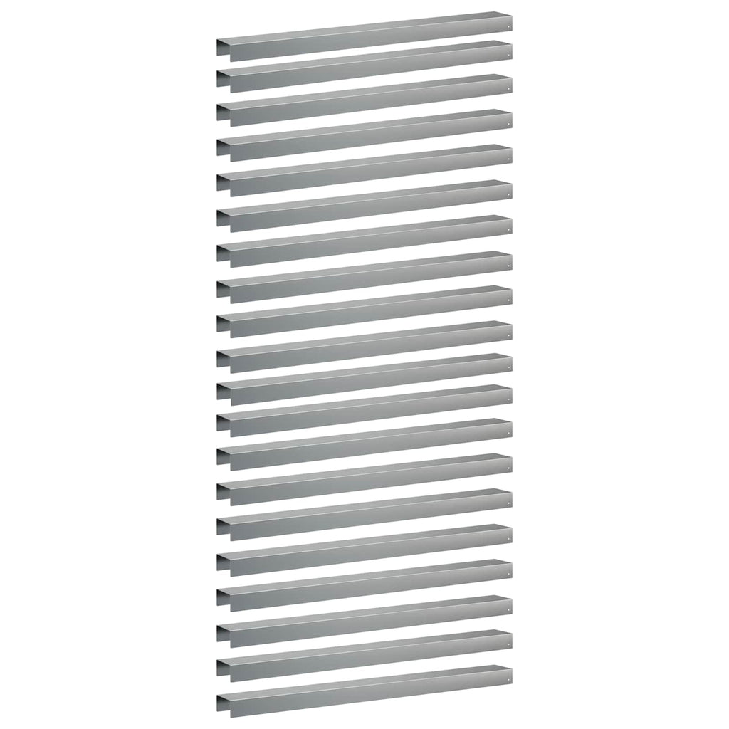 vidaXL Profil nakładkowy ogrodowy 20 szt. 100 x 10 x 5 cm