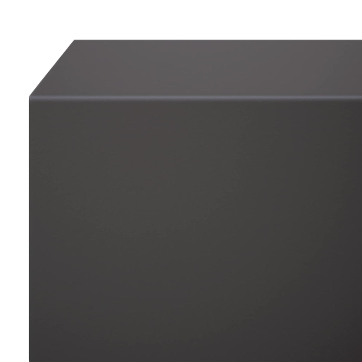 vidaXL Profil nakładkowy ogrodowy 10 szt. 100 x 15 x 5 cm Stal Czarny