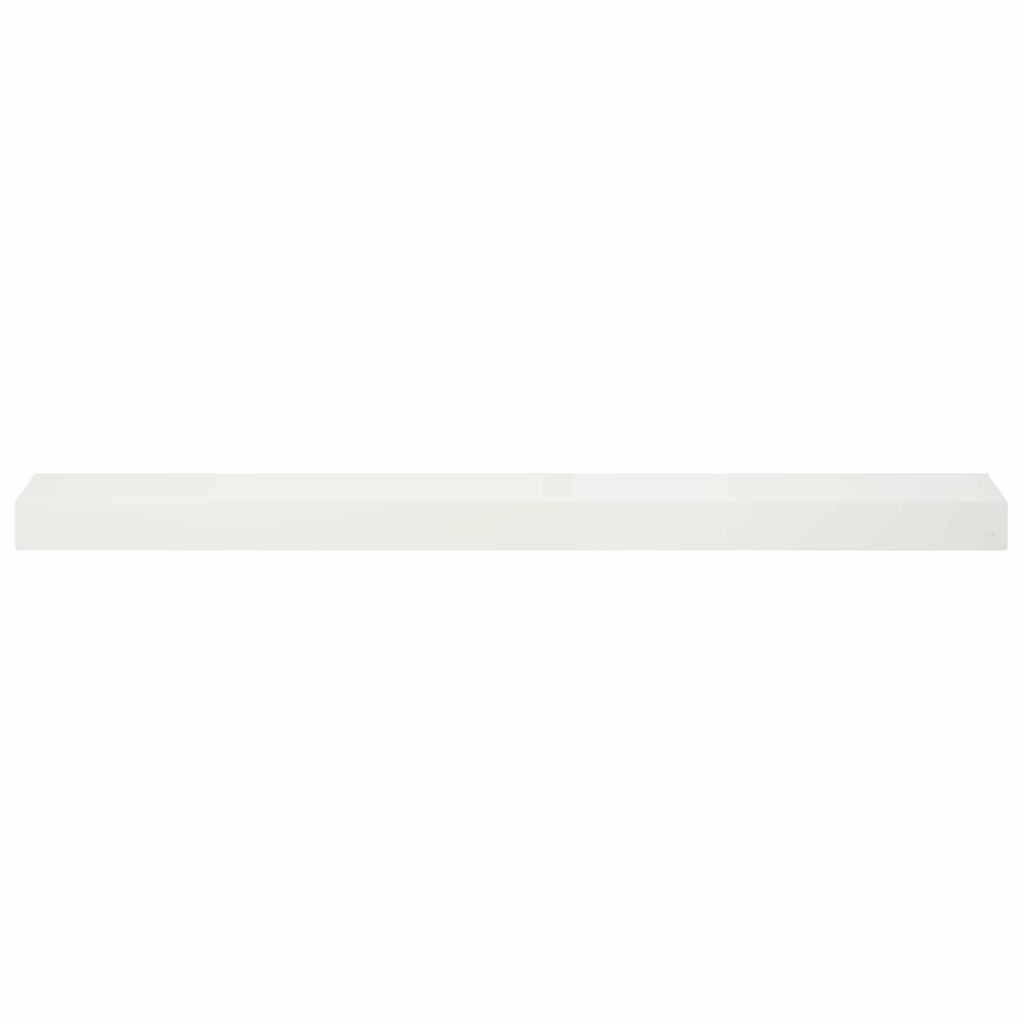 vidaXL Profil nakładkowy ogrodowy 2 szt. 100 x 15 x 5 cm Stal Biały