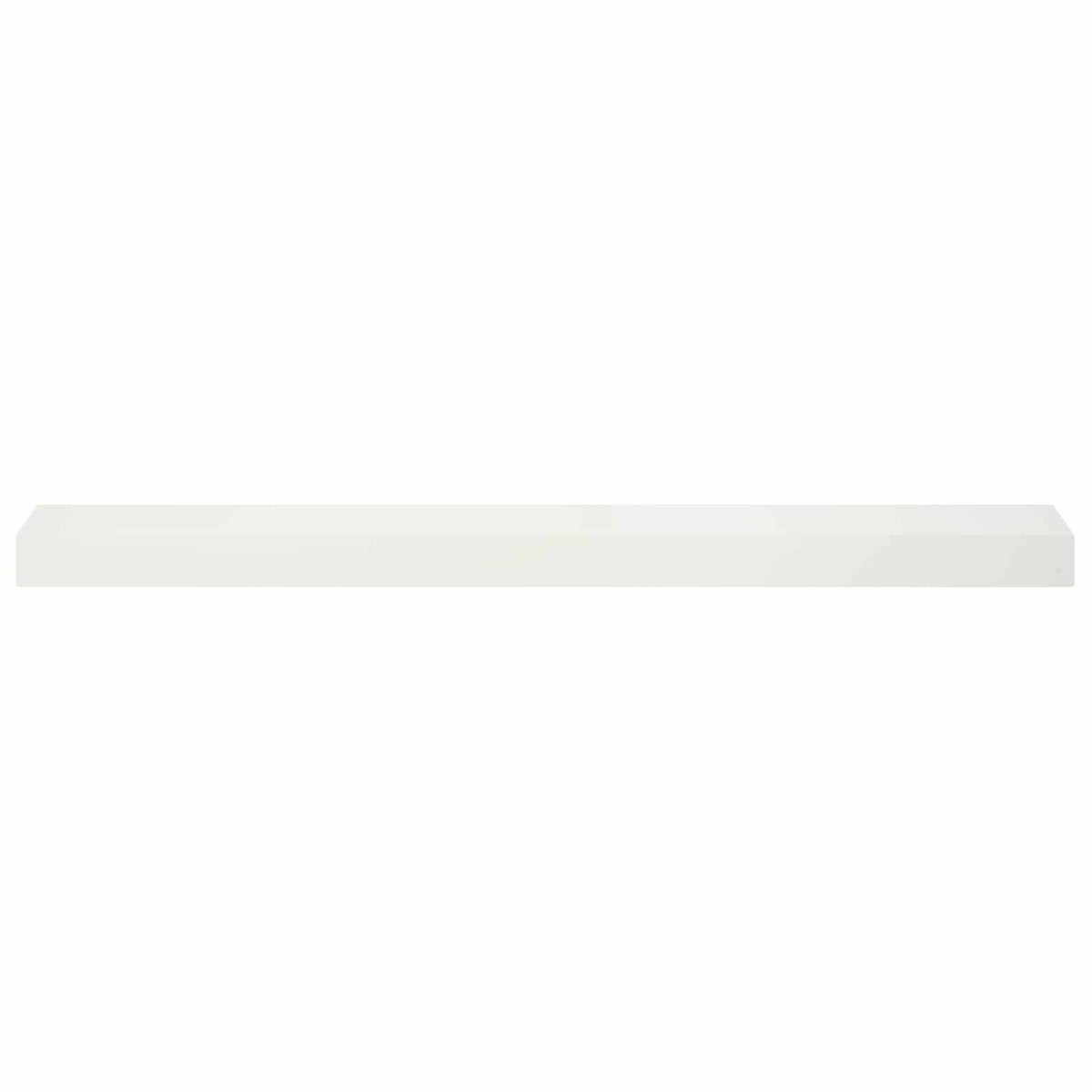 vidaXL Profil nakładkowy ogrodowy 2 szt. 100 x 15 x 5 cm Stal Biały