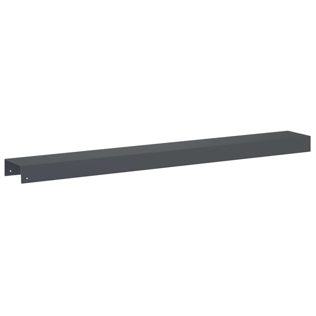 vidaXL Profil nakładkowy ogrodowy 2 szt. 100 x 15 x 5 cm Stal