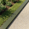 vidaXL Profil nakładkowy ogrodowy 10 szt. 100 x 15 x 5 cm Stal