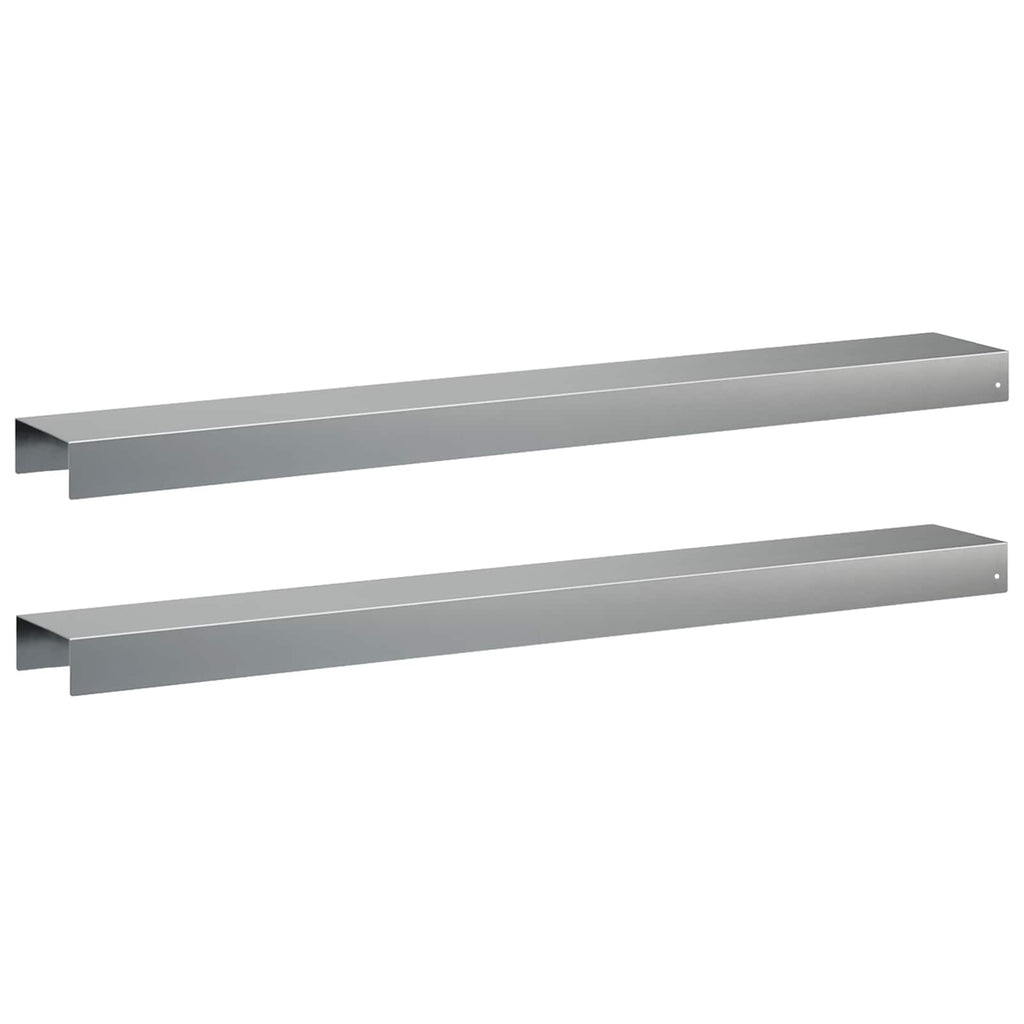 vidaXL Profil nakładkowy ogrodowy 2 szt. 100 x 15 x 5 cm