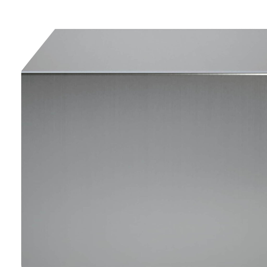 vidaXL Profil nakładkowy ogrodowy 10 szt. 100 x 15 x 5 cm