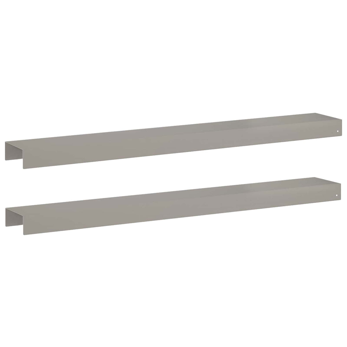 vidaXL Profil nakładkowy ogrodowy 2 szt. 100 x 15 x 5 cm