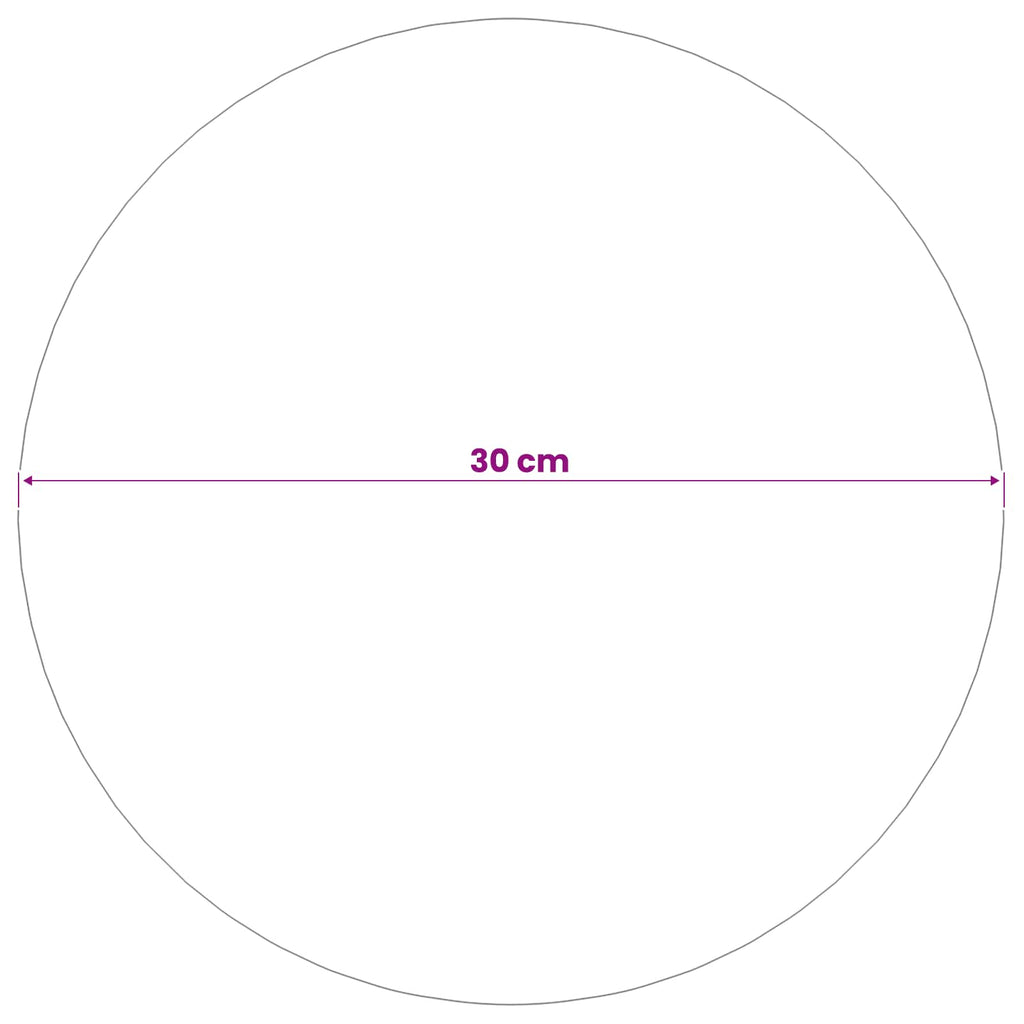 vidaXL Szczotkowana Piłka Ø 30 cm srebrny Stal nierdzewna 201