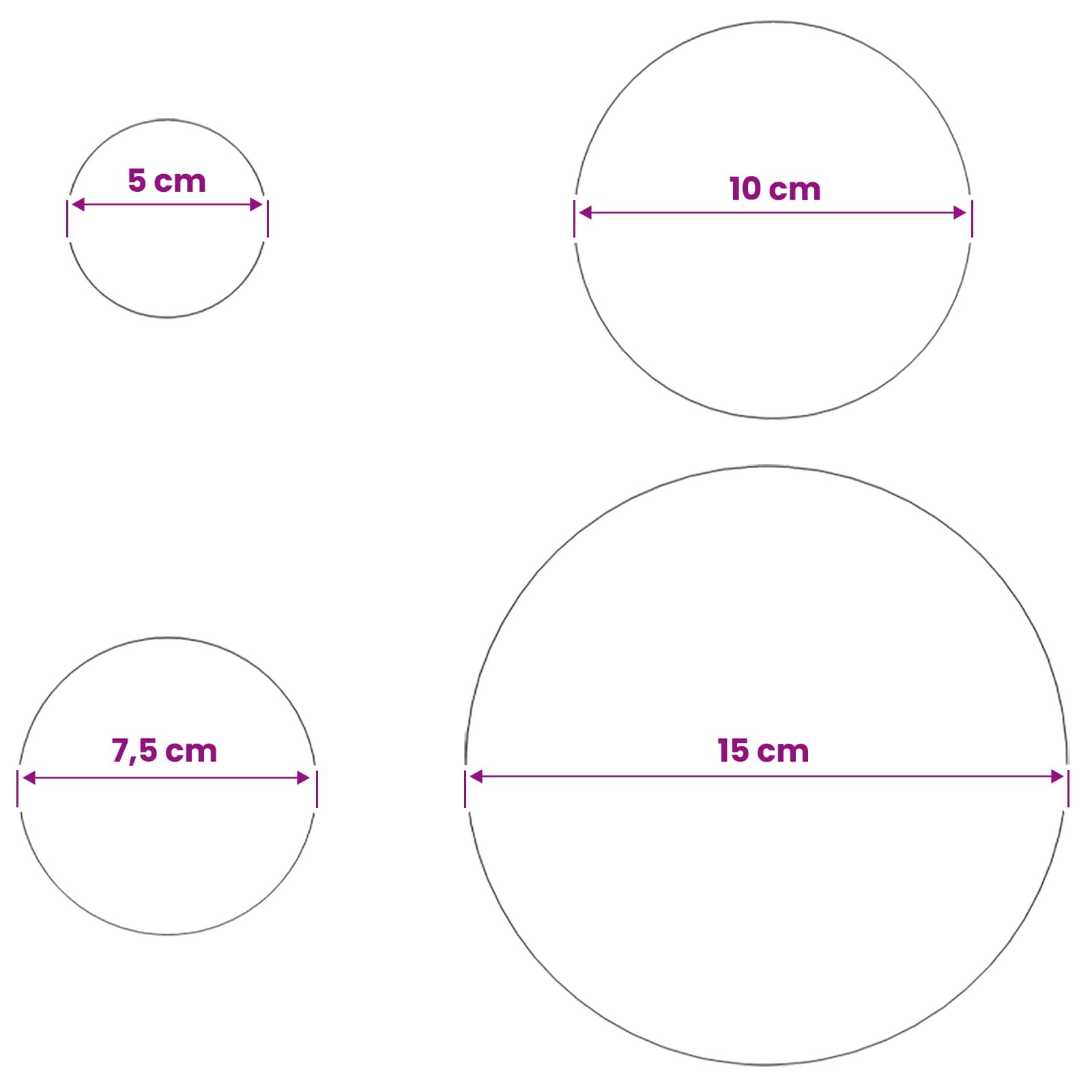 vidaXL Szczotkowana Piłka 6 szt. Ø 15 cm srebrny Stal nierdzewna 201