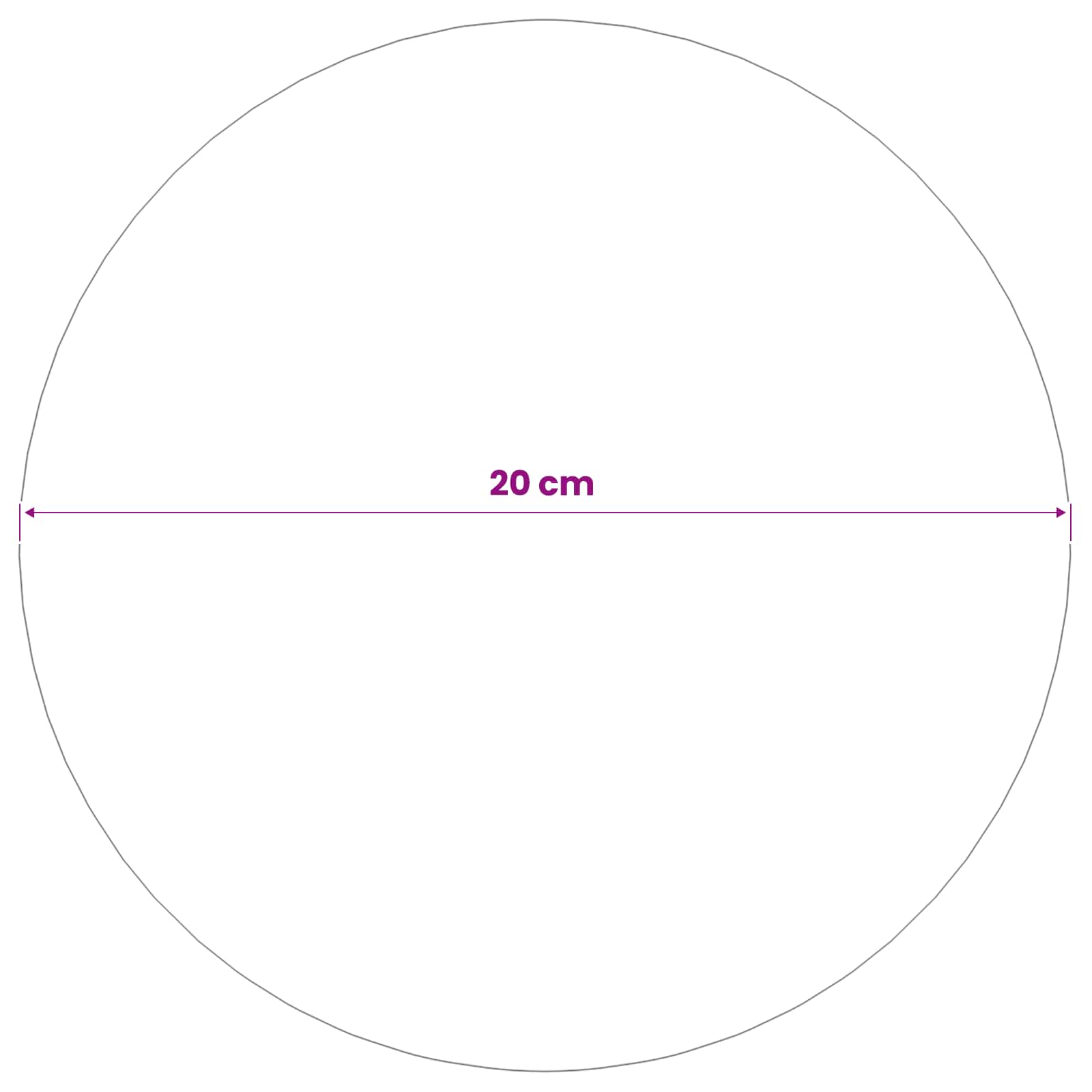 vidaXL Kula lustro Ø 20 cm srebrny Stal nierdzewna 201