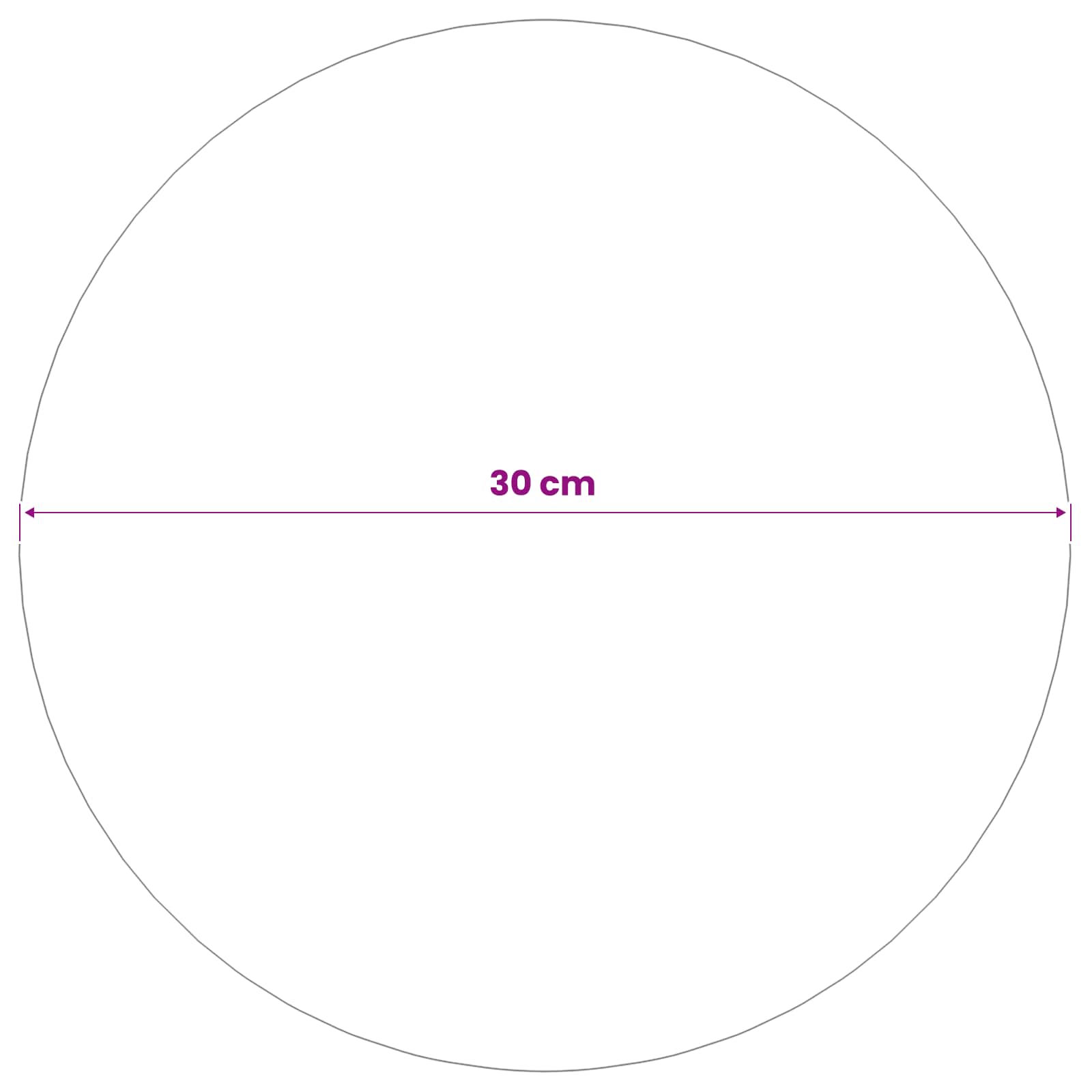vidaXL Kula lustro Ø 30 cm srebrny Stal nierdzewna 201