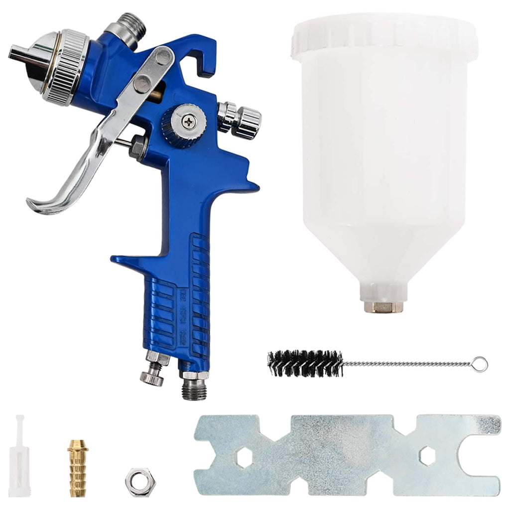 vidaXL Pistolet do malowania HVLP z kubkiem 600 ml Dysza 1,4 mm 600 ml