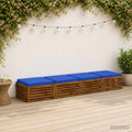 vidaXL Poduszki siedzące 4-częściowe SOEST 4 szt. 100% poliester