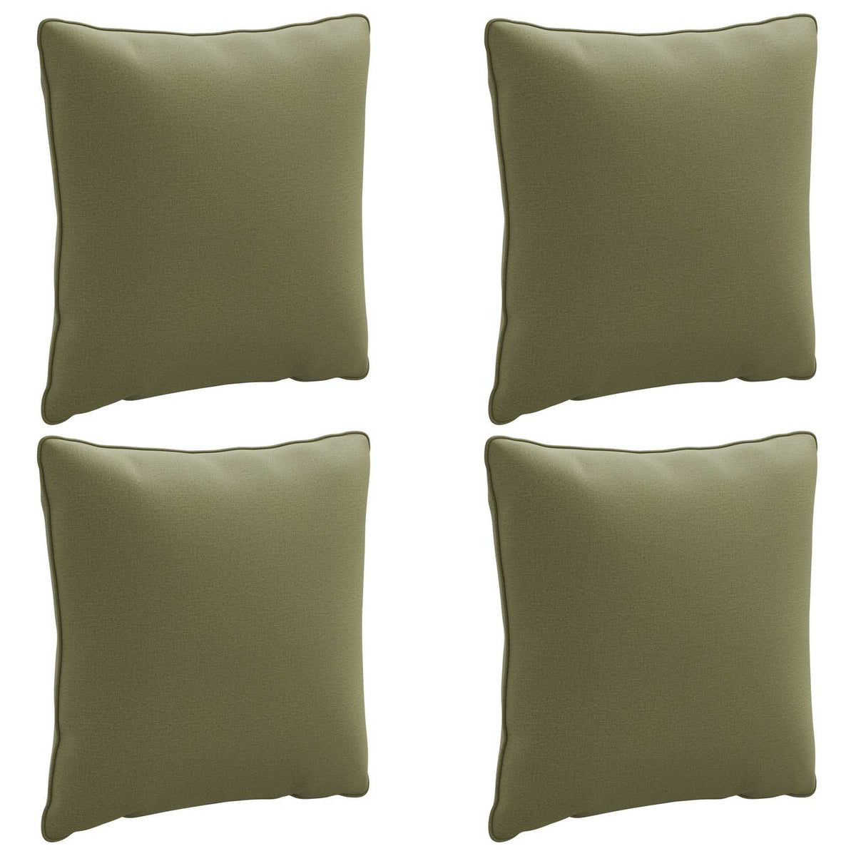 vidaXL Zestaw 4 poduszek na plecy PUTTEN 4 pcs 100% poliester