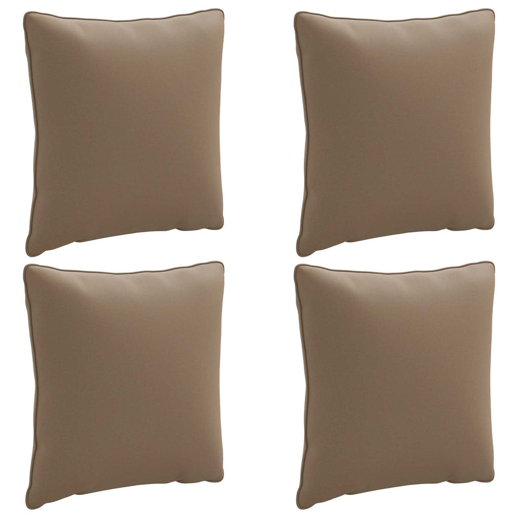 vidaXL Zestaw 4 poduszek na plecy PUTTEN 4 pcs 100% poliester