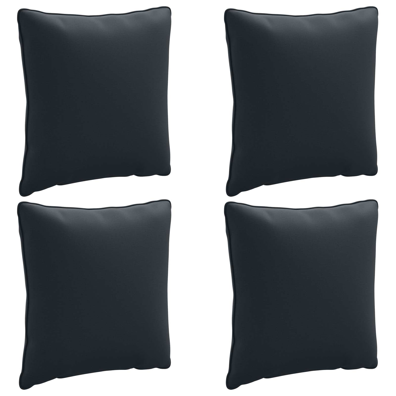 vidaXL Zestaw 4 poduszek na plecy PUTTEN 4 pcs 100% poliester