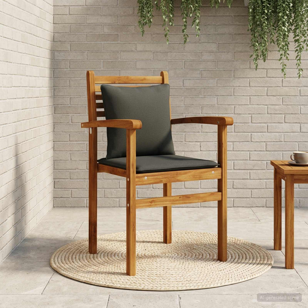vidaXL Poduszka na plecy 1 szt. PUTTEN 100% poliester Czarny