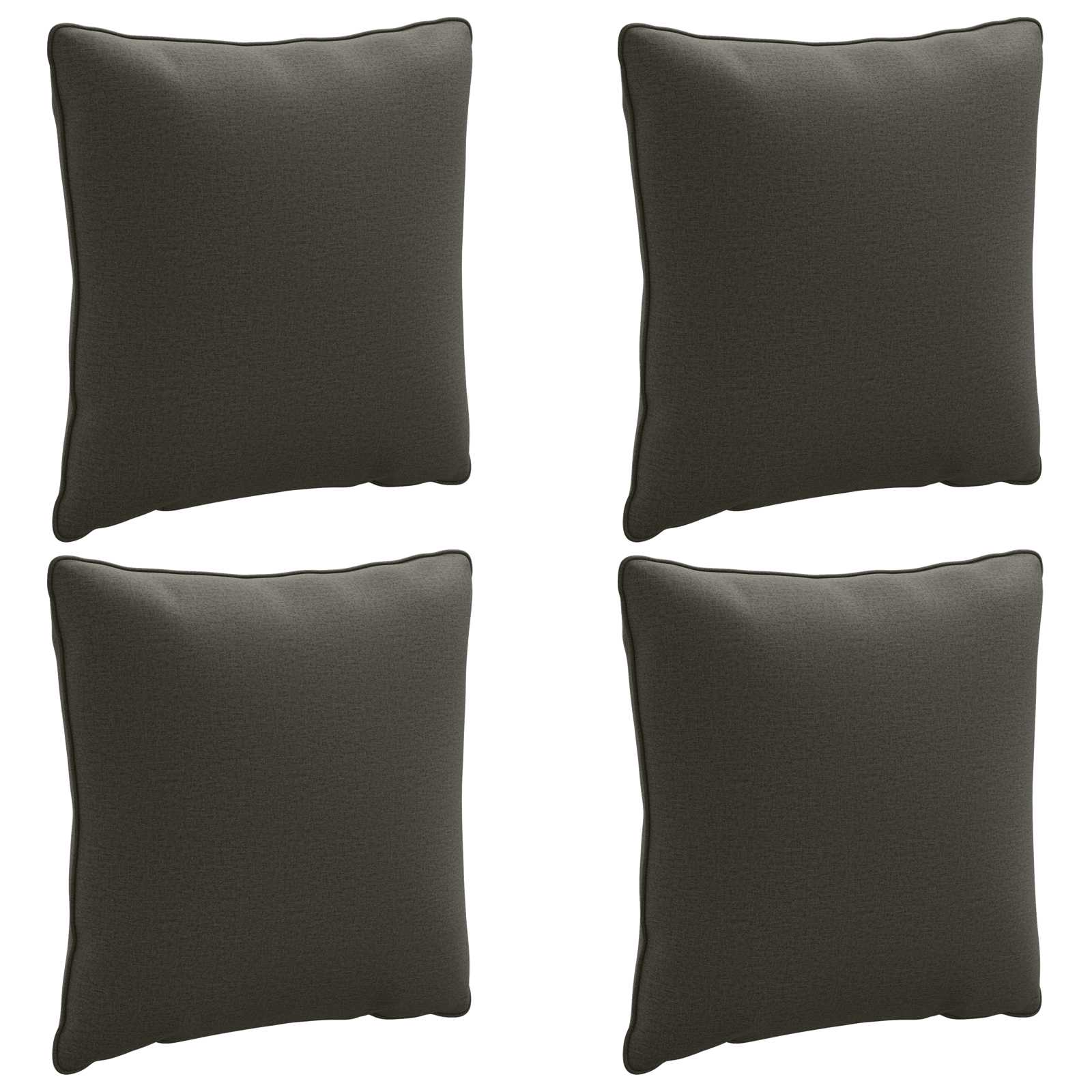 vidaXL Zestaw 4 poduszek na plecy PUTTEN 4 pcs 100% poliester