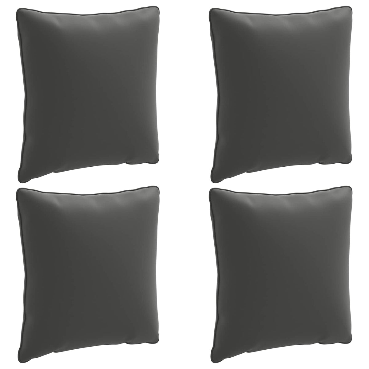 vidaXL Zestaw 4 poduszek na plecy PUTTEN 4 pcs 100% poliester
