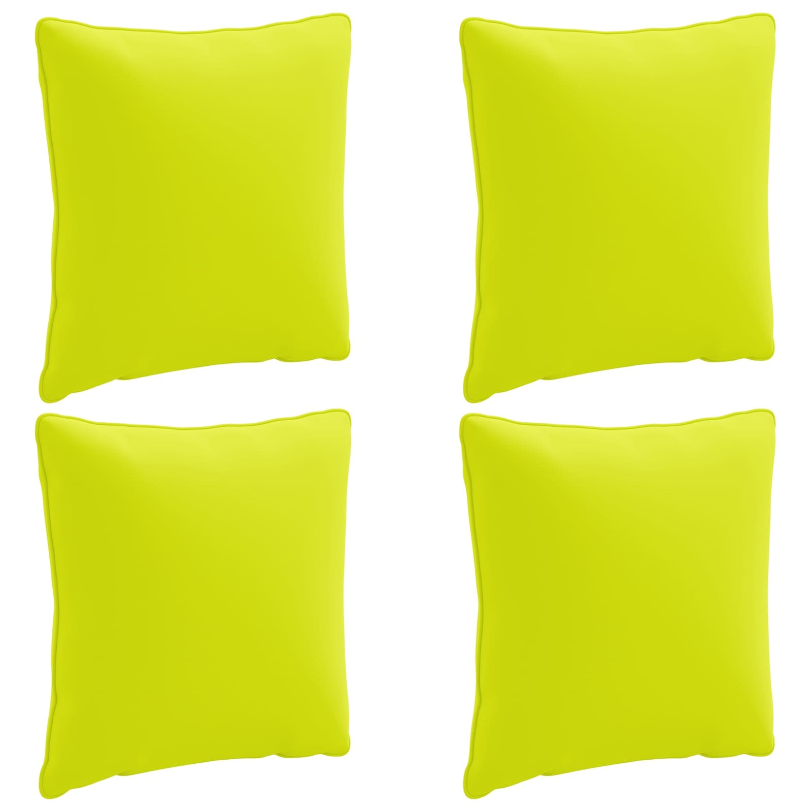 vidaXL Zestaw 4 poduszek na plecy PUTTEN 4 pcs 100% poliester
