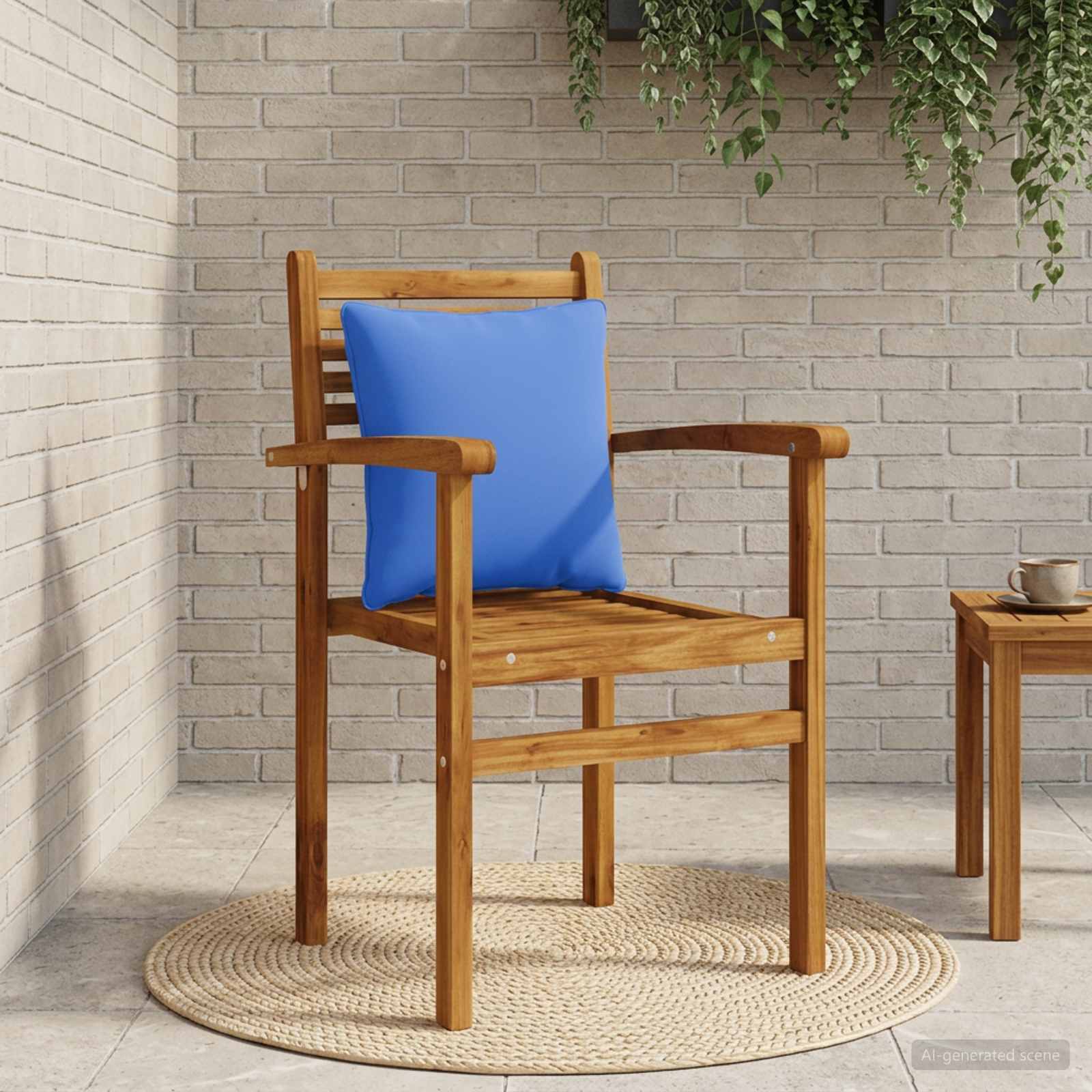 vidaXL Poduszka na plecy 1 szt. PUTTEN 100% poliester 40 x 40 x 15 cm