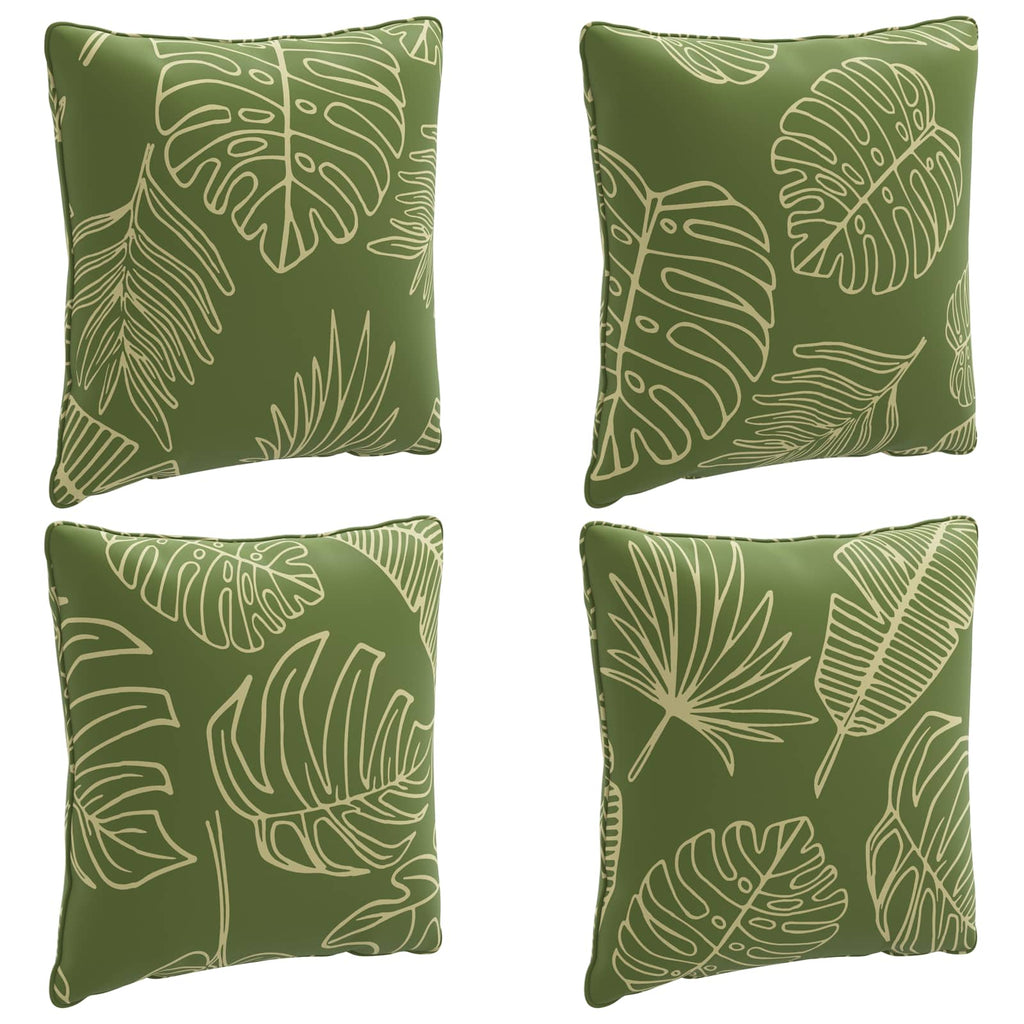 vidaXL Zestaw 4 poduszek na plecy PUTTEN 4 pcs 100% poliester