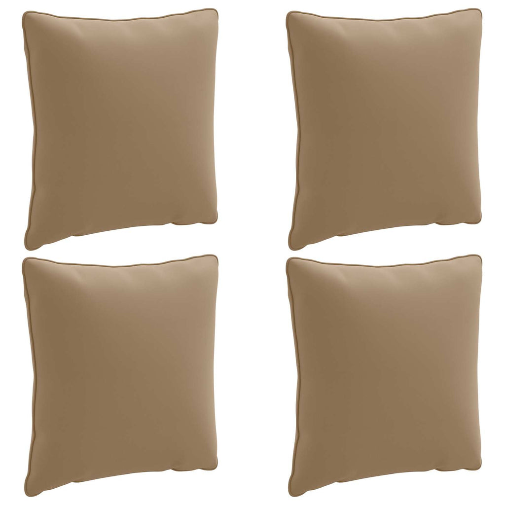 vidaXL Zestaw 4 poduszek na plecy PUTTEN 4 pcs 100% poliester