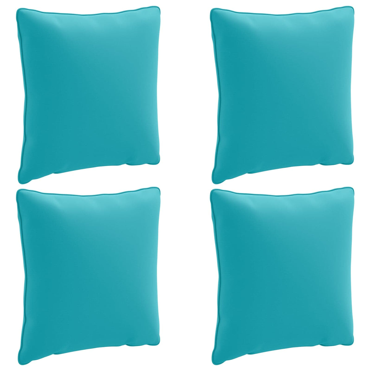 vidaXL Zestaw 4 poduszek na plecy PUTTEN 4 pcs 100% poliester