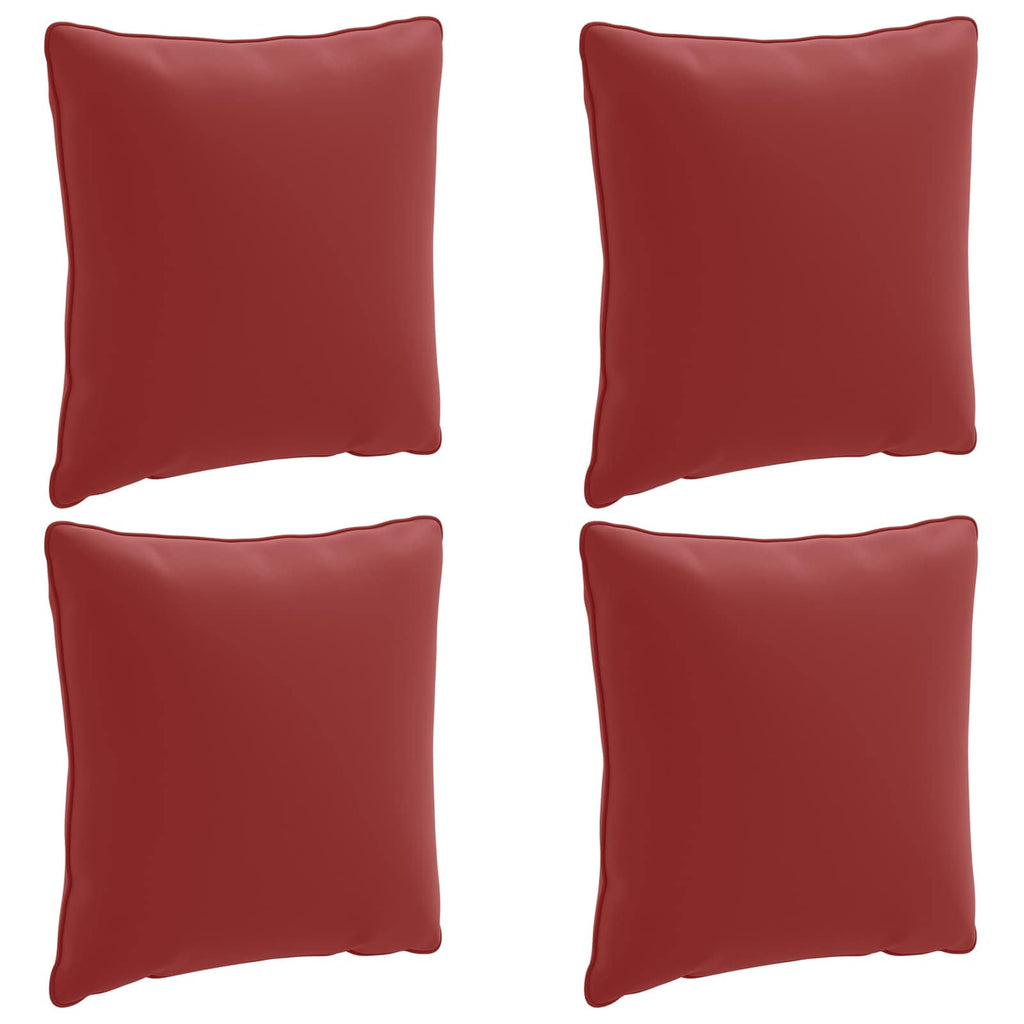 vidaXL Zestaw 4 poduszek na plecy PUTTEN 4 pcs 100% poliester