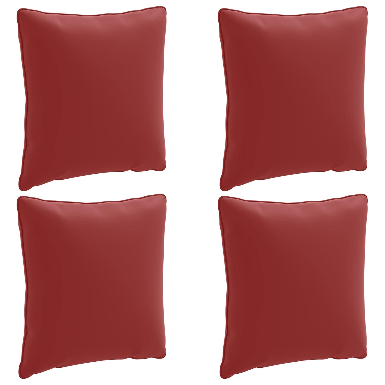vidaXL Zestaw 4 poduszek na plecy PUTTEN 4 pcs 100% poliester