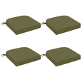 vidaXL Poduszki siedzeniowe 4-częściowe SOEST 4 pcs 100% poliester