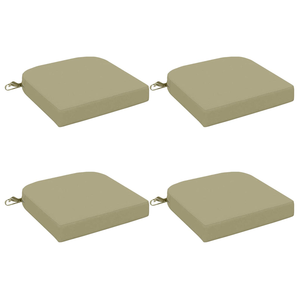 vidaXL Poduszki siedzeniowe 4-częściowe SOEST 4 pcs 100% poliester