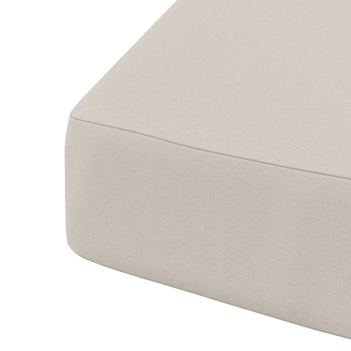 vidaXL Poduszka siedzeniowa 1-częściowa SOEST 100% poliester Biały