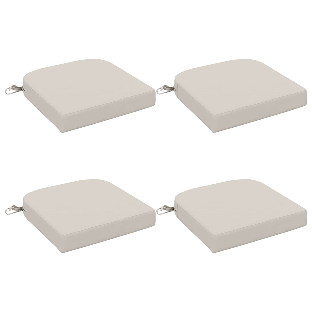 vidaXL Poduszki siedzeniowe 4-częściowe SOEST 4 pcs 100% poliester