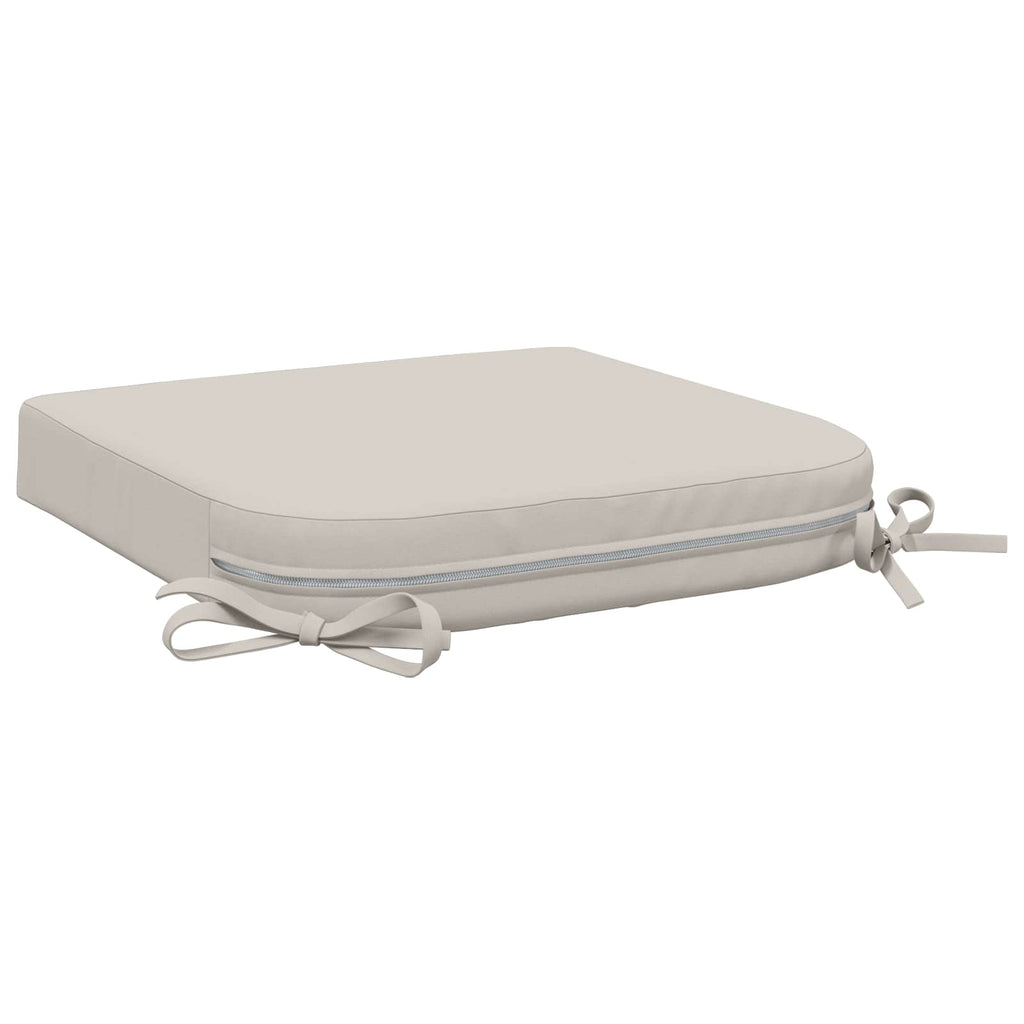 vidaXL Poduszki siedzeniowe 4-częściowe SOEST 4 pcs 100% poliester